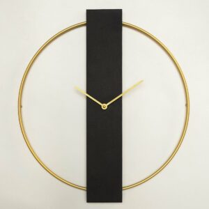 Nástenné hodiny Future APS119, Black, 49 x 54 cm