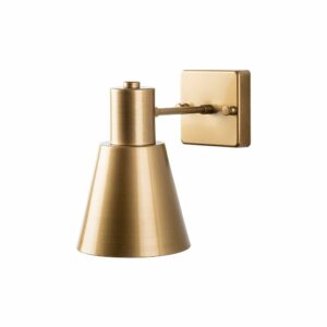 Nástenné svietidlo Funnel – 13091, zlatá