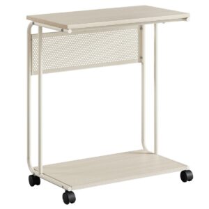 Odkladací stolík E1012 CRM, krémová