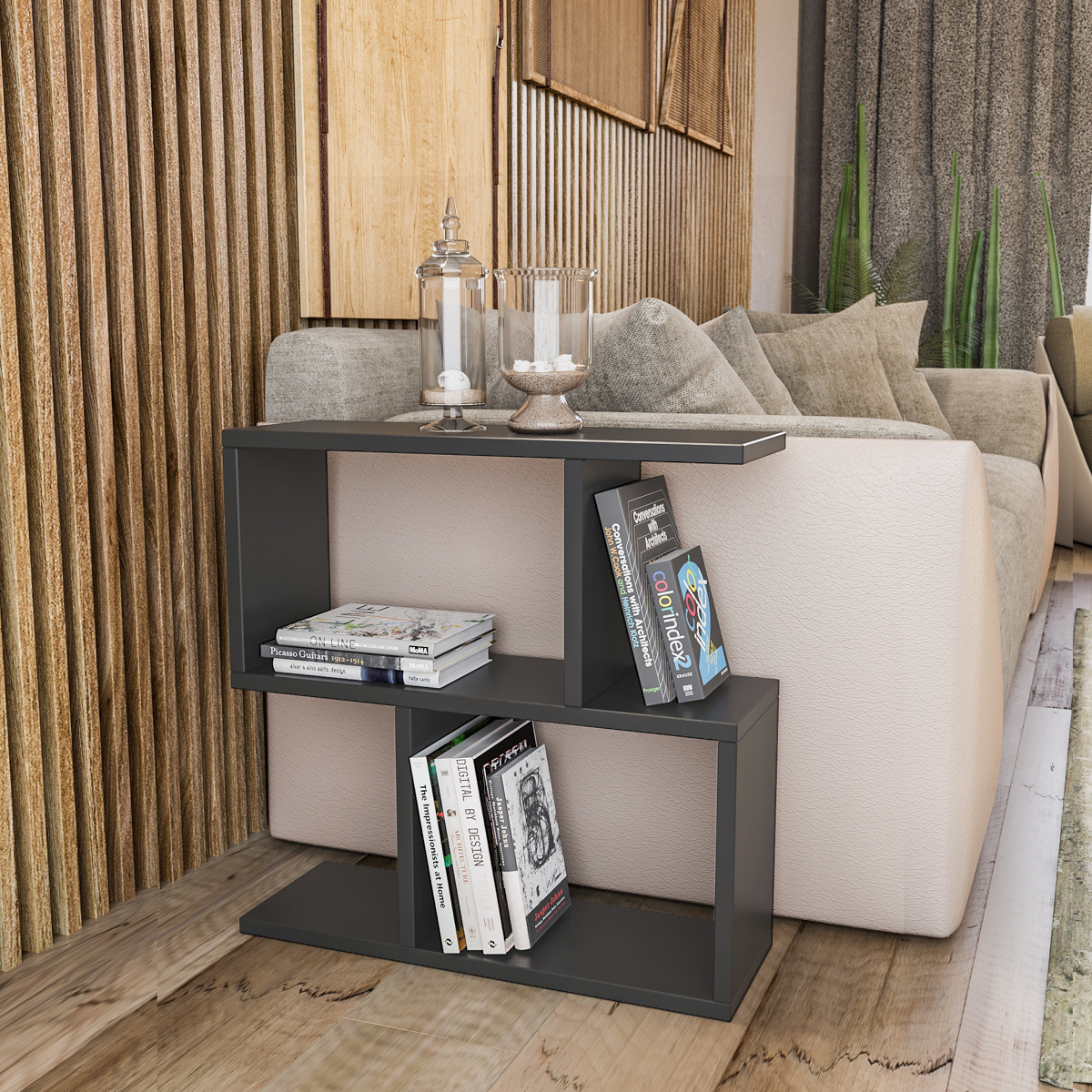 Odkladací stolík Life Anthracite – Obrázok 3