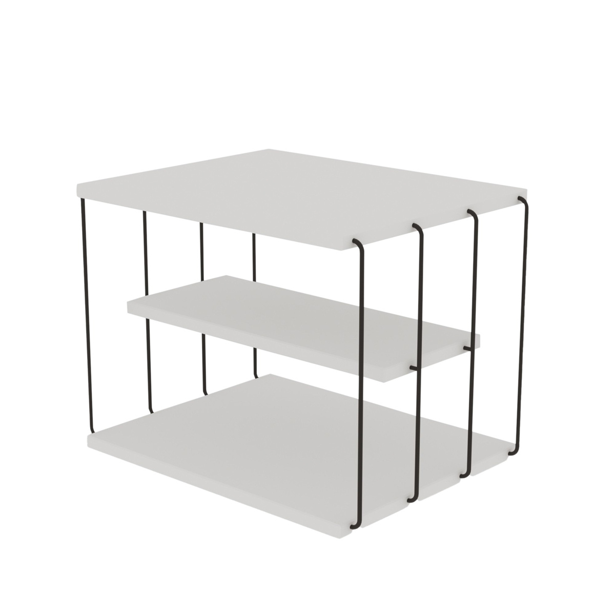 Odkladací stolík Lifon White – Obrázok 3