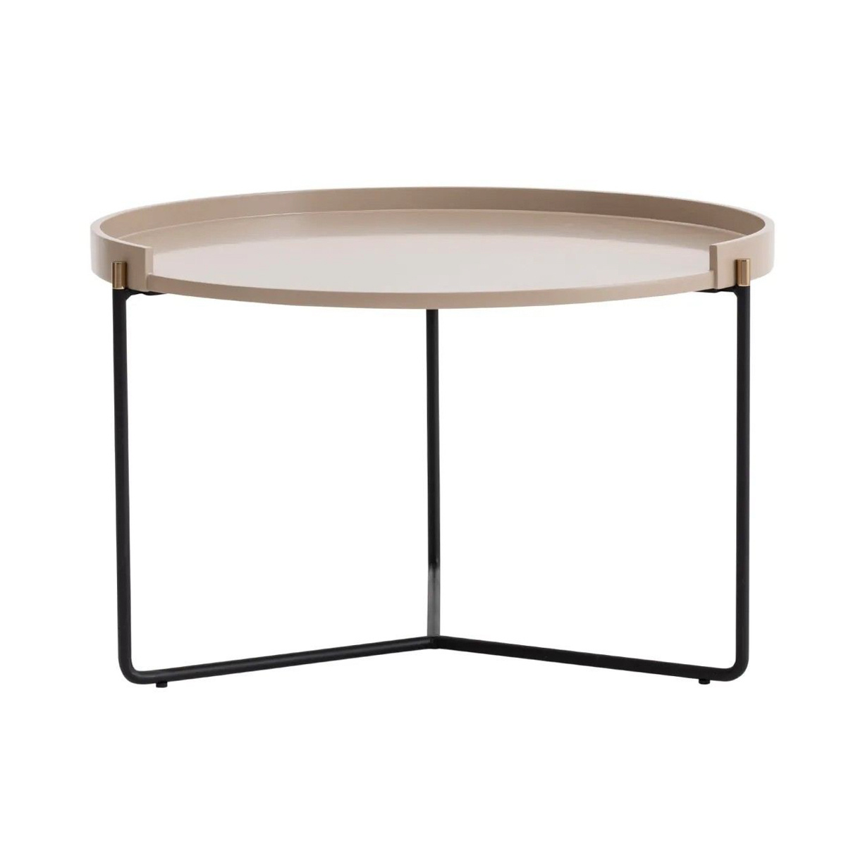 Odkladací stolík Mandy Beige, 2 ks – Obrázok 2