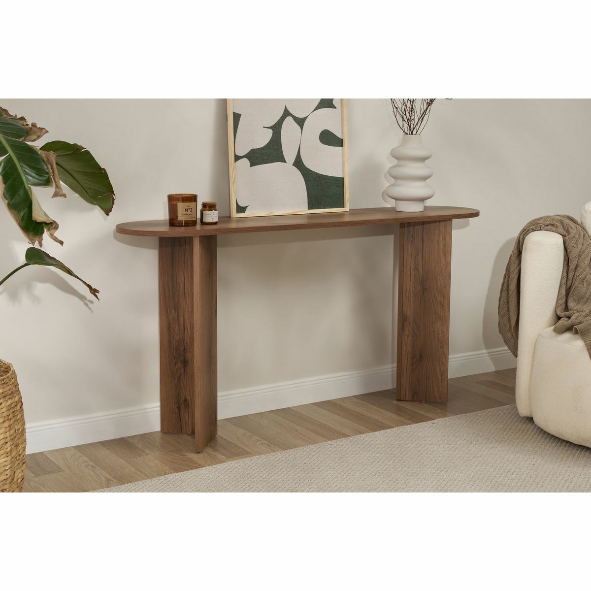 Odkladací stolík Sira VNT Walnut – Obrázok 2