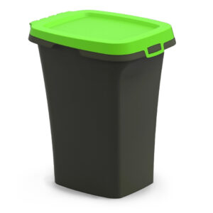 Odpadkový kôš na triedený odpad ECO zelené veko