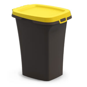 Odpadkový kôš na triedený odpad ECO žlté veko