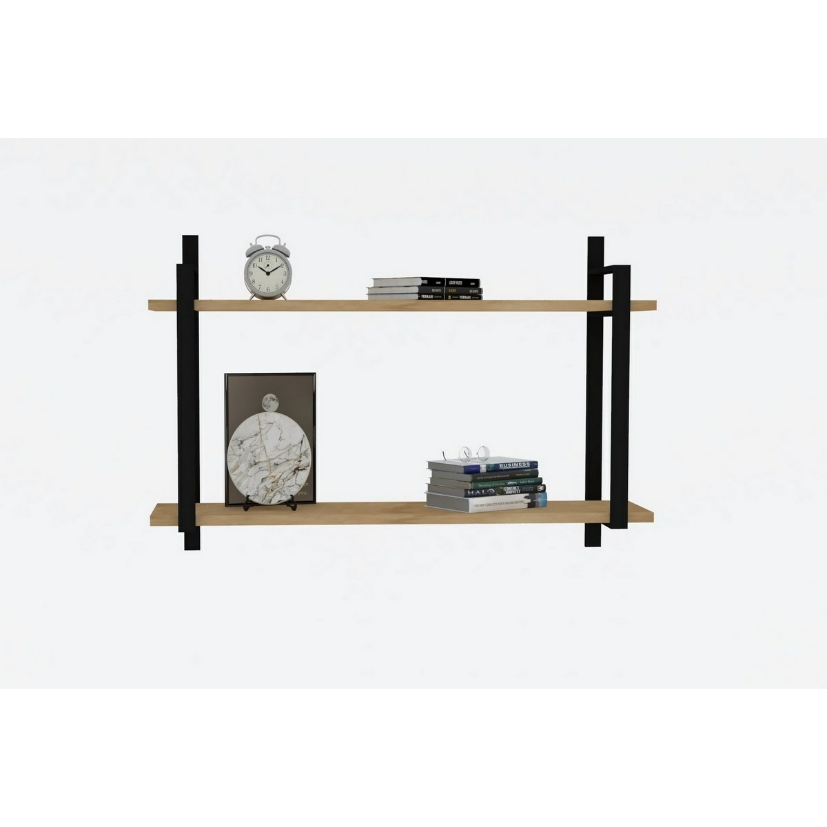 Polica Abat Walnut – Obrázok 2