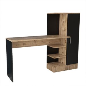 Pracovný stôl Comi Atlantic Pine and Black
