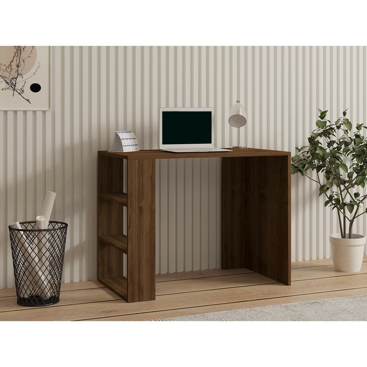 Pracovný stôl Cool Walnut – Obrázok 3