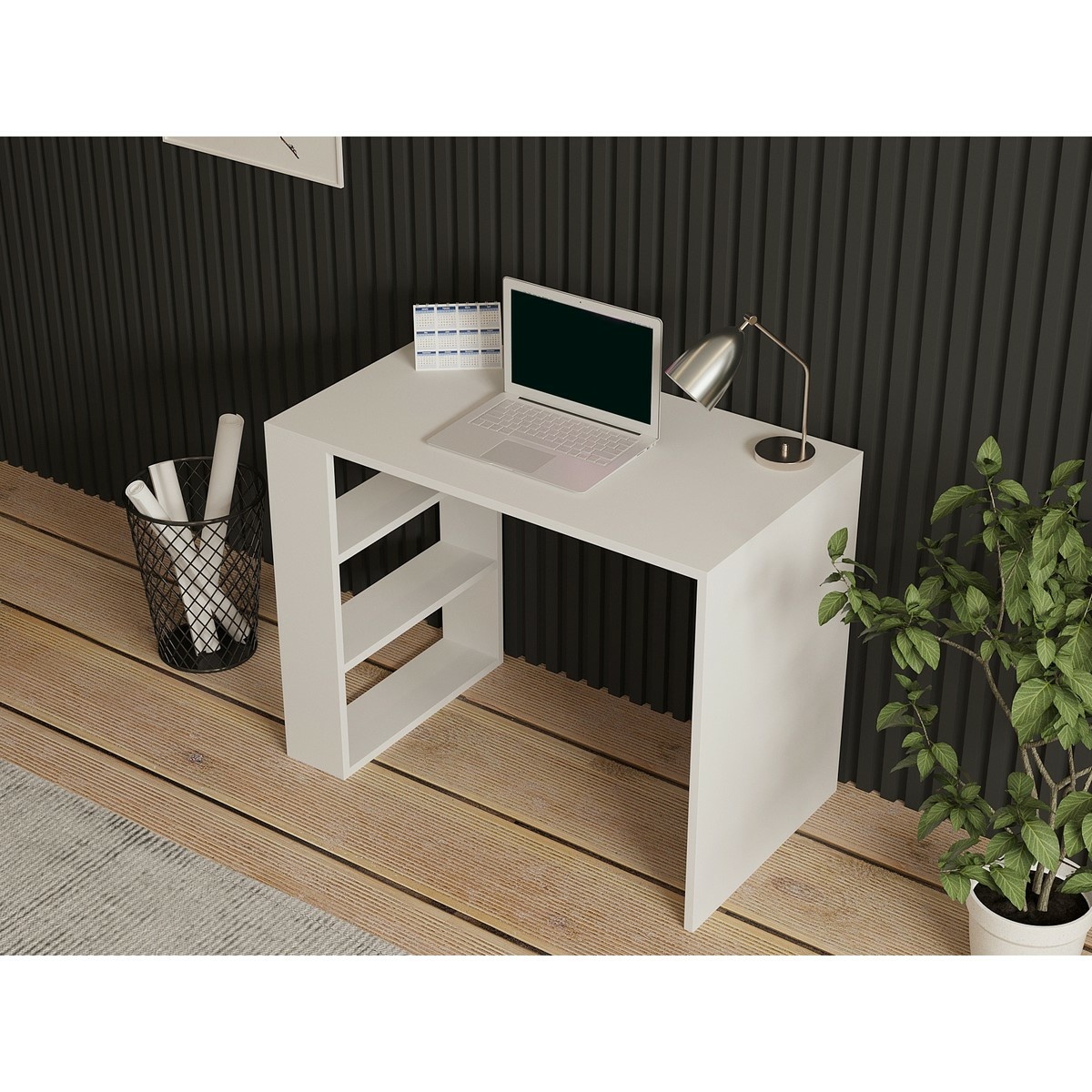 Pracovný stôl Cool White – Obrázok 2