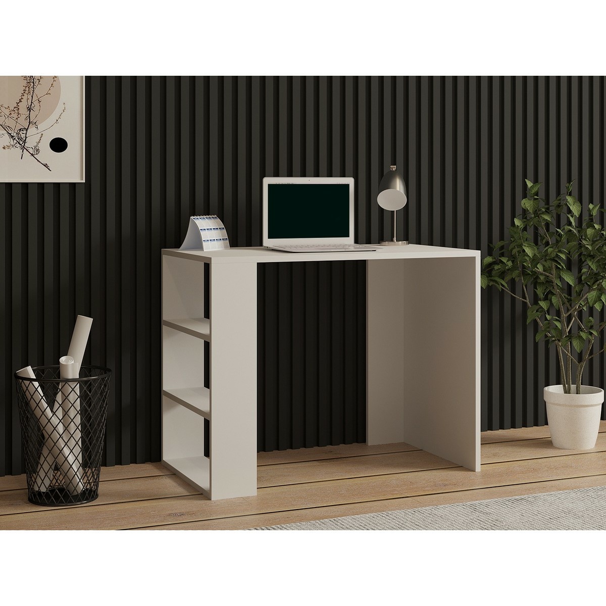 Pracovný stôl Cool White – Obrázok 3