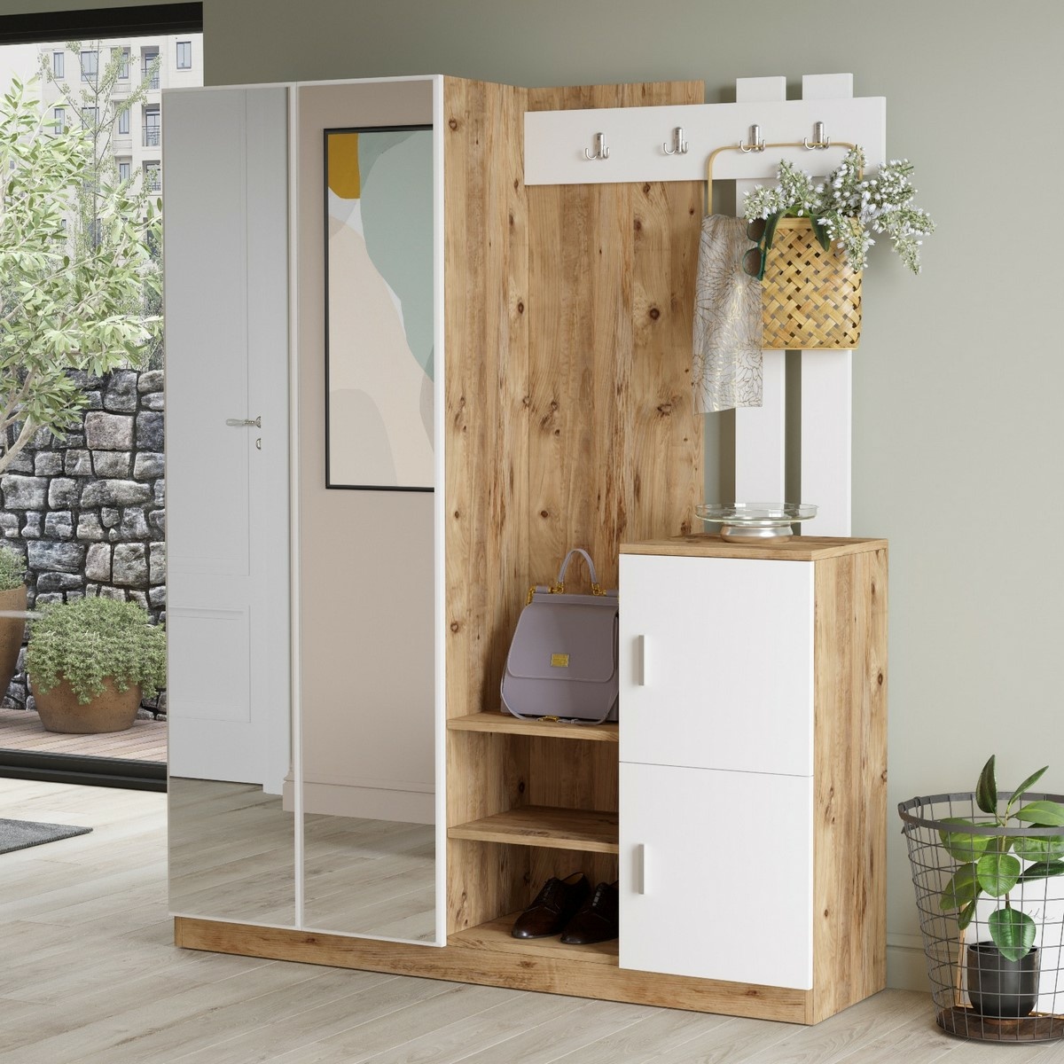 Predsieňová zostava Dany White and Atlantic Pine – Obrázok 3