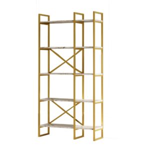 Regál Vento Double Marble and Gold, M