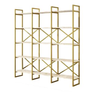 Regál Vento Triple Marble and Gold, L