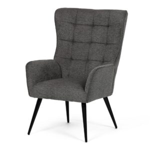 Relaxačné kreslo 315 GREY2, tmavosivá