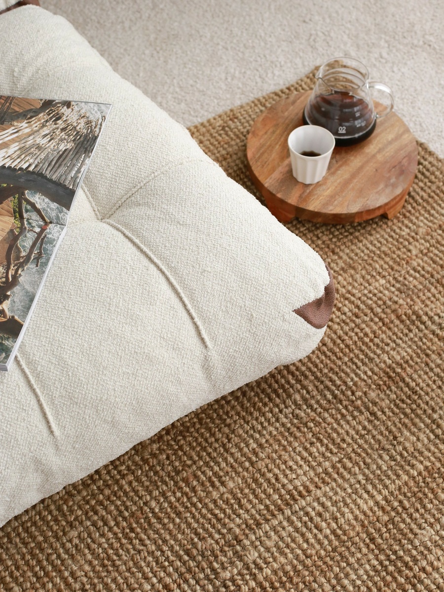 Rozkladacia pohovka Fold Teddy 2 Cream – Obrázok 5