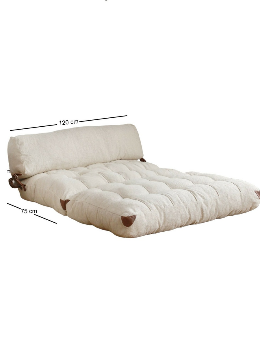 Rozkladacia pohovka Fold Teddy 2 Cream – Obrázok 6