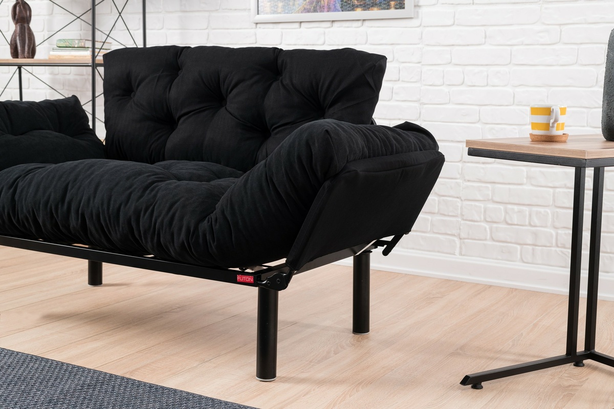 Rozkladacia pohovka Nitta Black – Obrázok 5