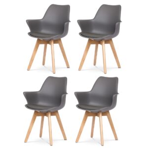 Sada jedálenských stoličiek CT-771 GREY, 4 ks