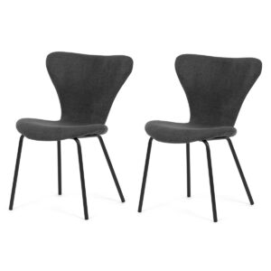 Sada jedálenských stoličiek CT-S8010 GREY2, 2 ks