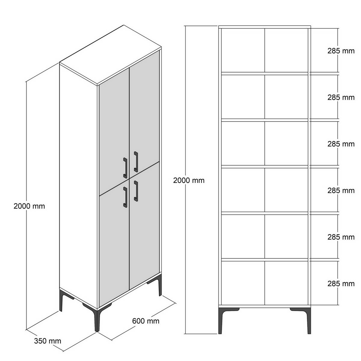 Skriňa Berlin Walnut – Obrázok 5