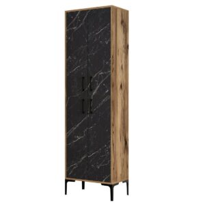 Skriňa Berlin Walnut and Black