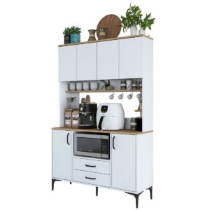 Skriňa Jedy Walnut and White