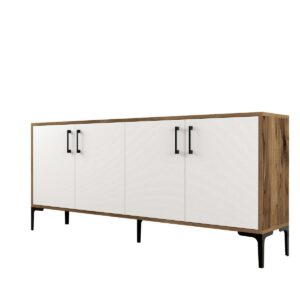 Skrinka Kiev Walnut and White