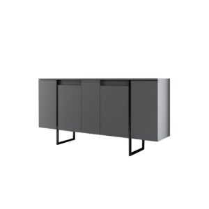 Skrinka Luxe Anthracite and Black