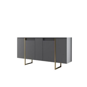 Skrinka Luxe Anthracite and Gold