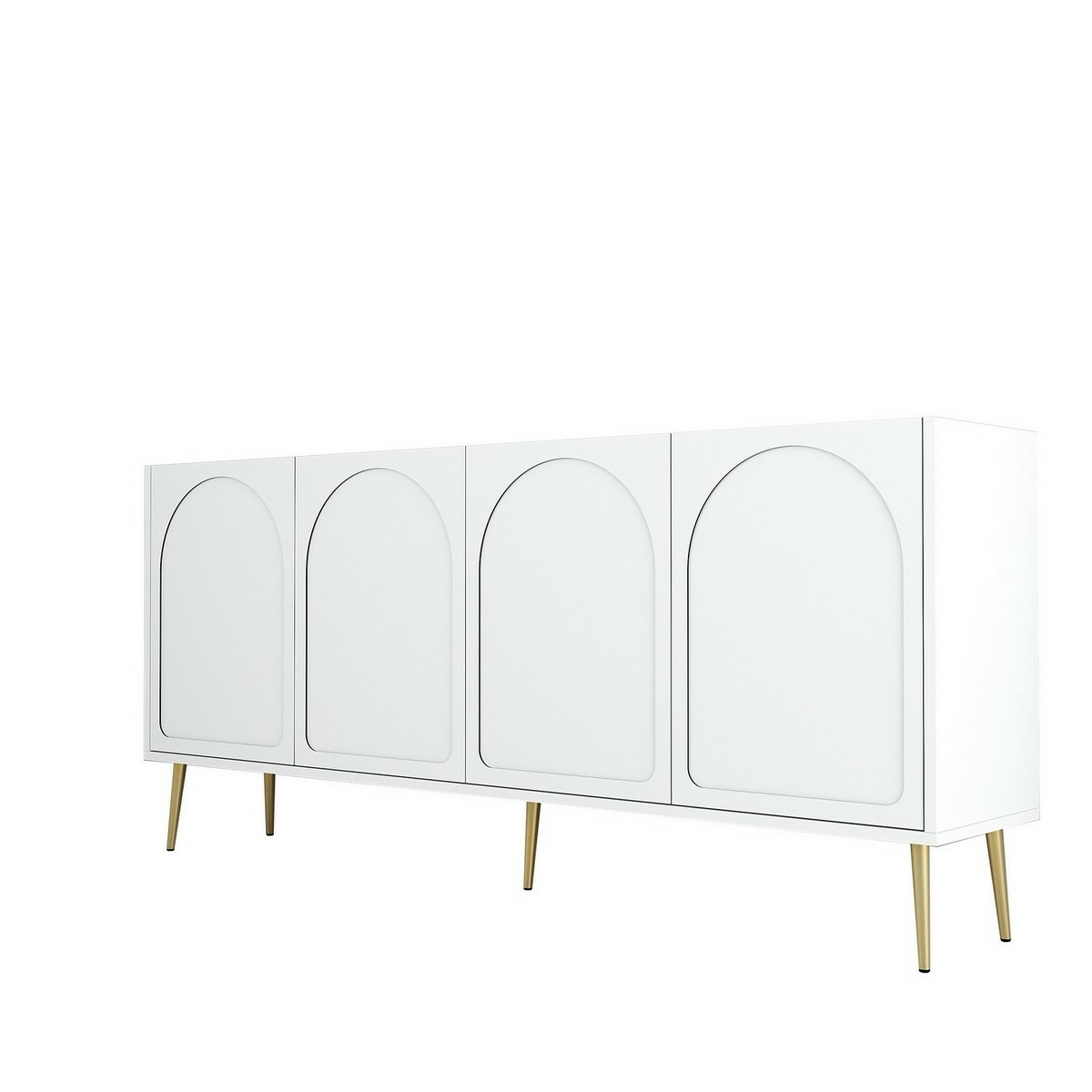 Skrinka Lyon White and Gold