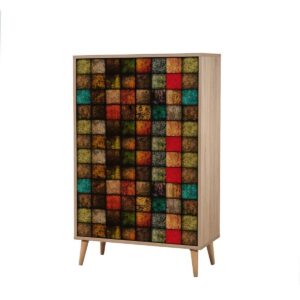 Skrinka Mega Sonoma Oak Cubes