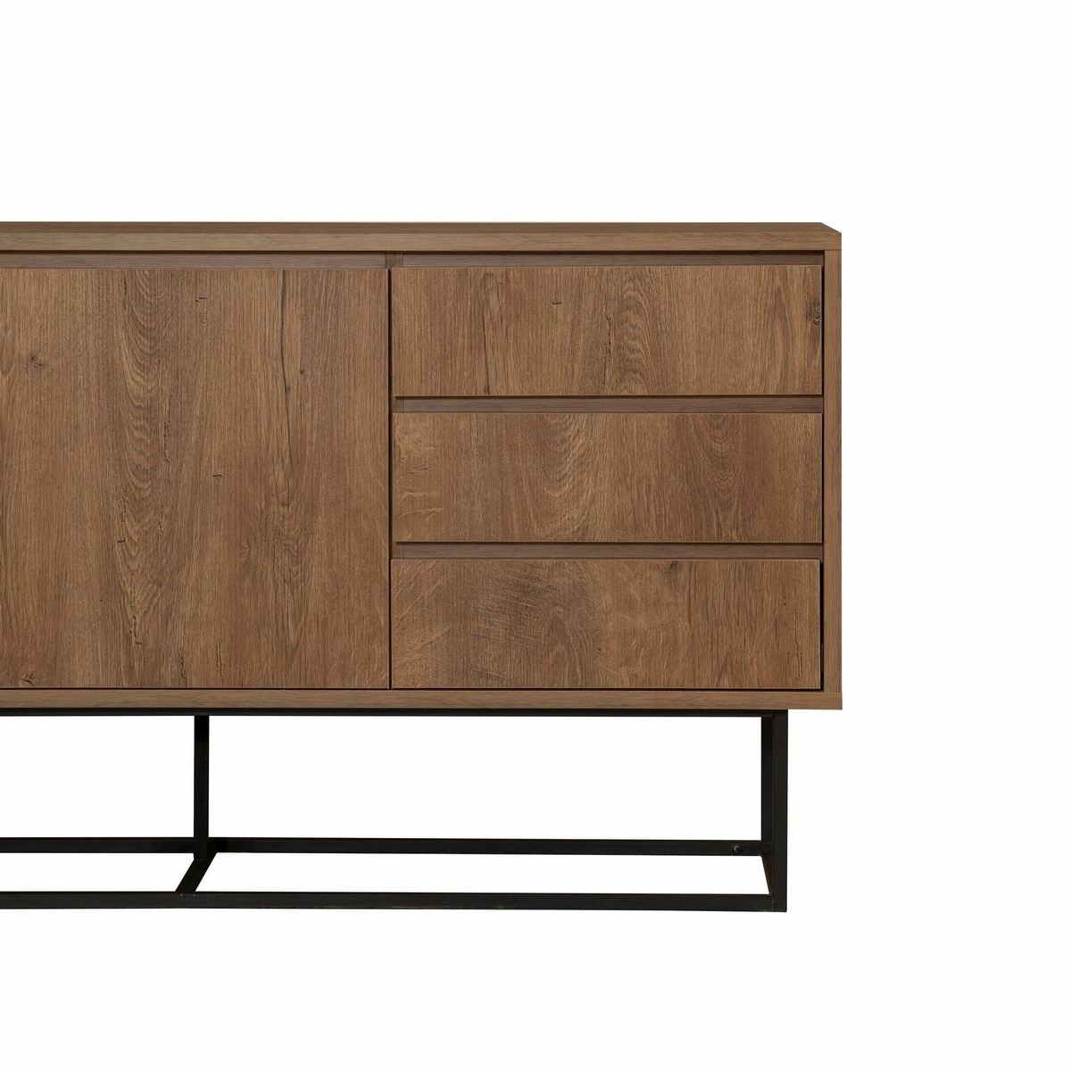 Skrinka Ruba Walnut and Black – Obrázok 4