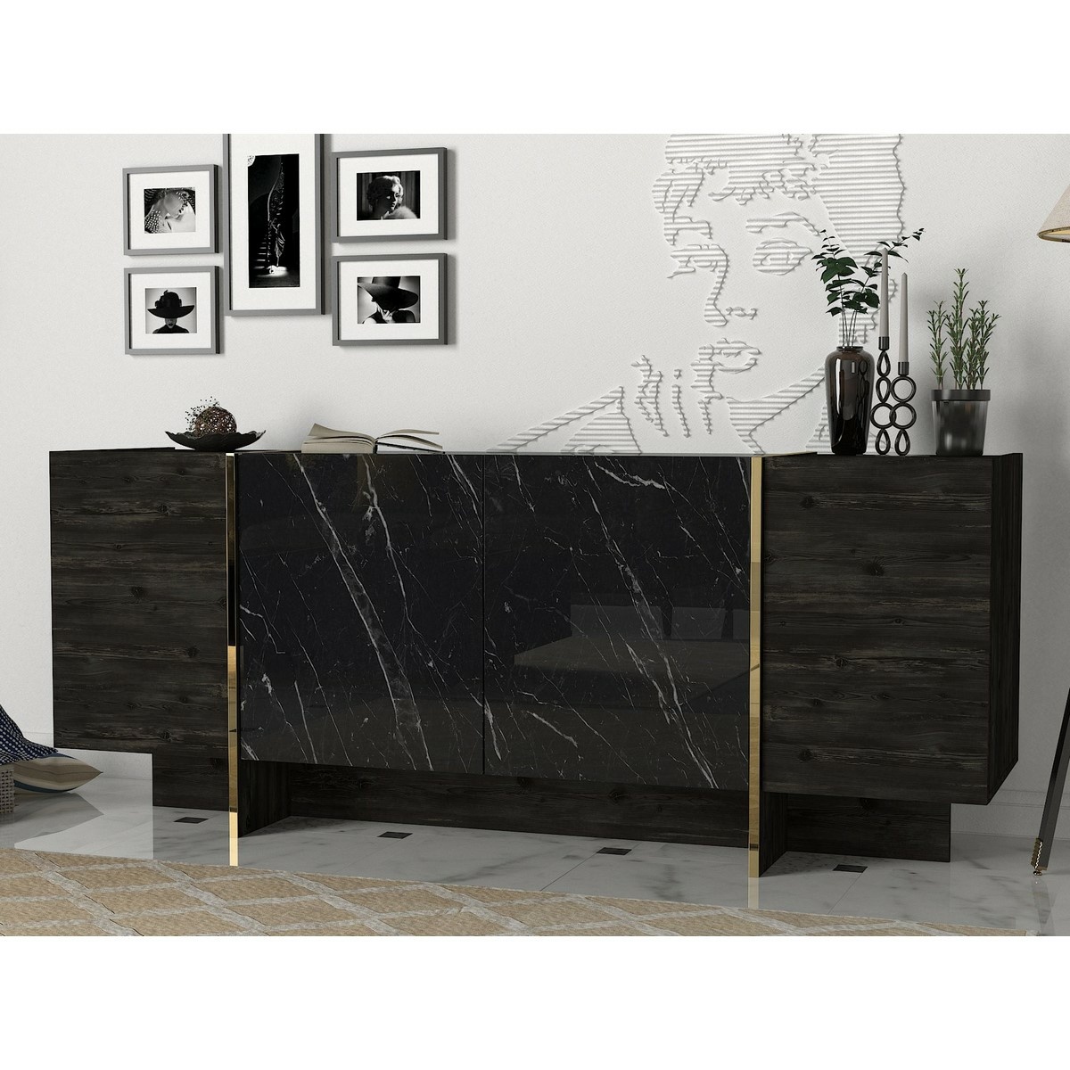 Skrinka Veyron Black and Gold – Obrázok 5