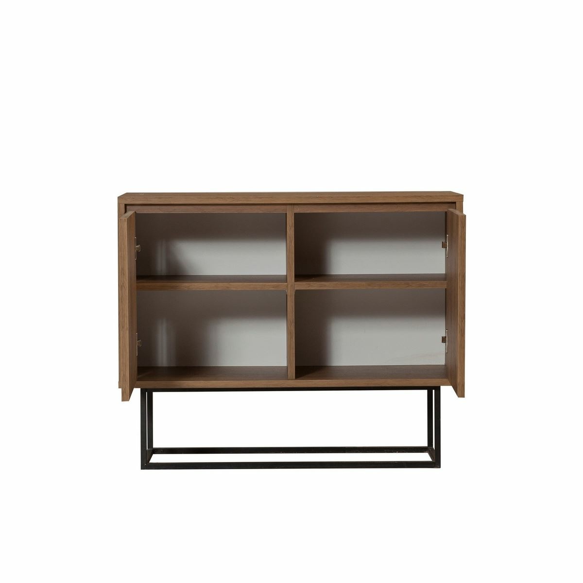 Skrinka Zuri Walnut and Black – Obrázok 2