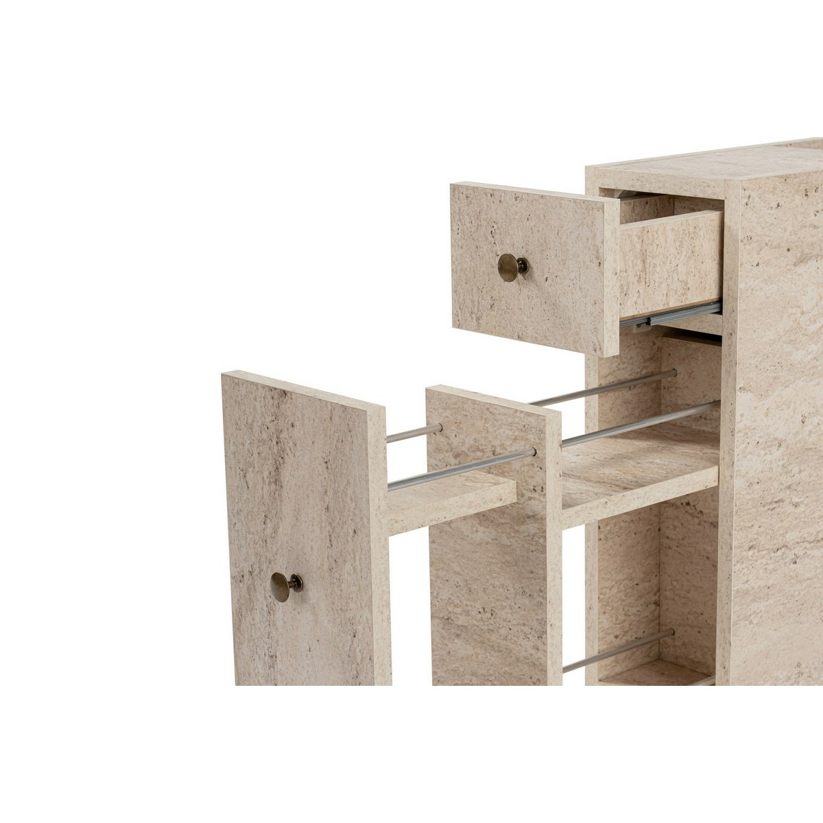 Skrinka do kúpeľne Calencia Travertine – Obrázok 5