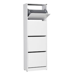 Skrinka na topánky Sham White