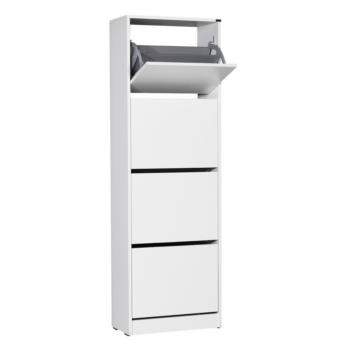 Skrinka na topánky Sham White