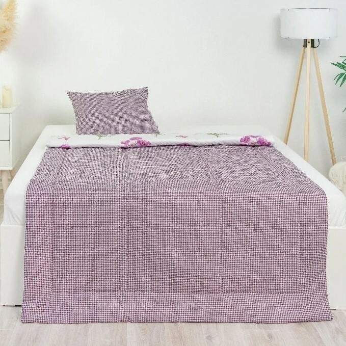 Stanex CLASSIC letný set Jar fialová, 140 x 200 cm, 40 x 60 cm – Obrázok 2