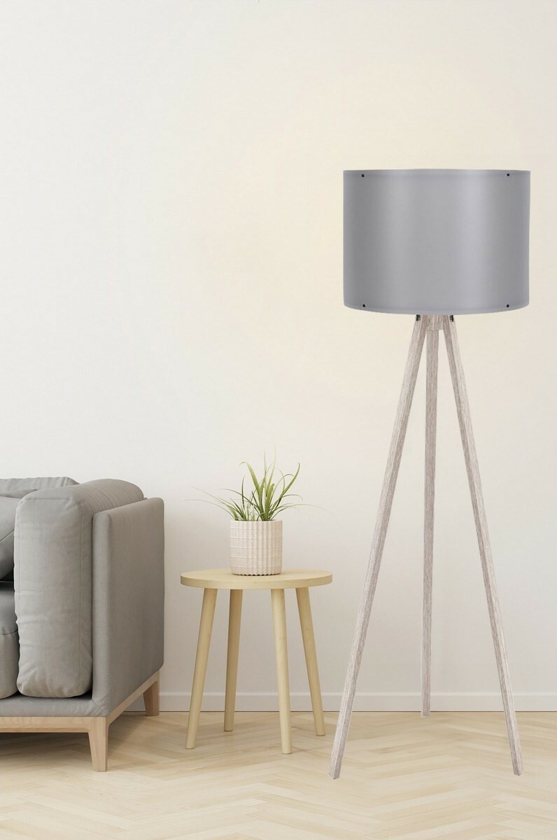 Stojacia lampa Tripod Cream Grey 118 – Obrázok 2