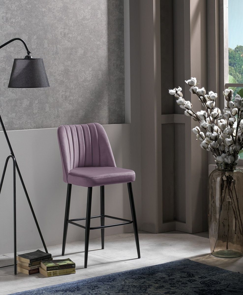 Súprava barových stoličiek Vento Lilac, 2 ks, 2 ks – Obrázok 3