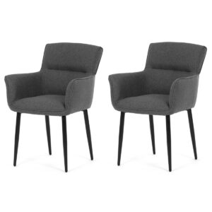 Súprava jedálenských stoličiek DCH-J2159 GREY2, 2 ks