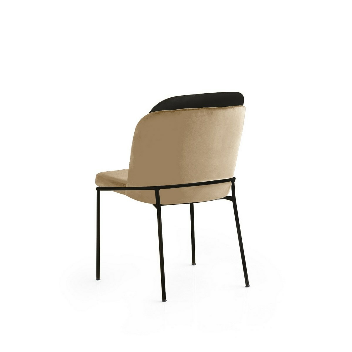Súprava jedálenských stoličiek Dore Beige and Black, 2 ks – Obrázok 3