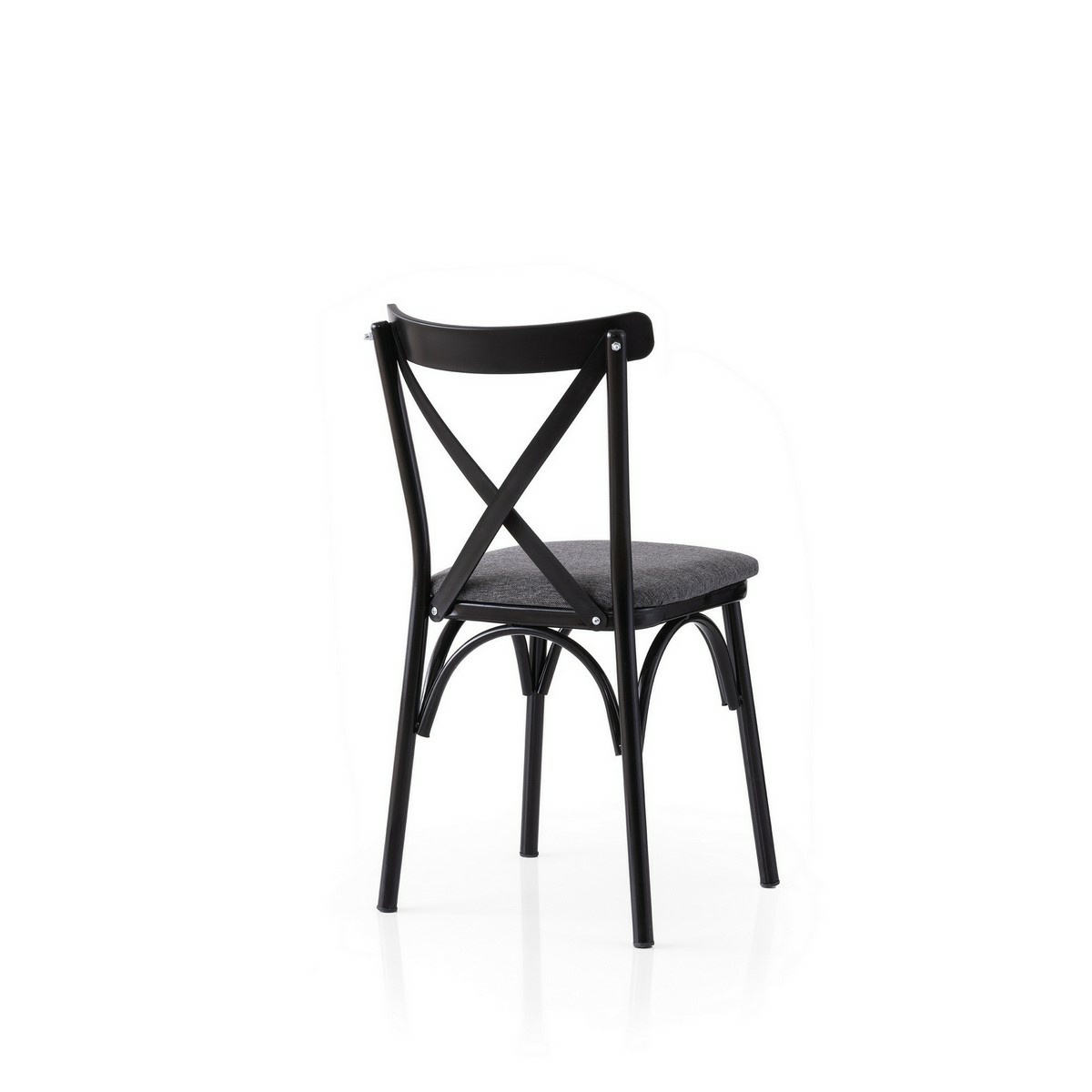 Súprava jedálenských stoličiek Ekol Anthracite and Black, 2 ks – Obrázok 2