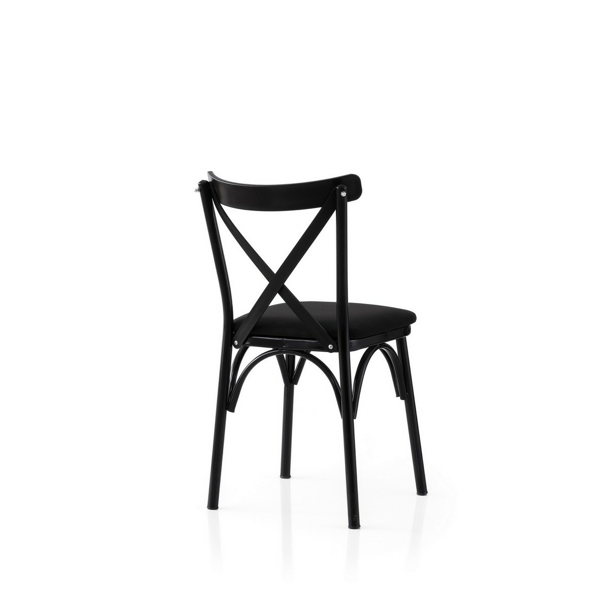 Súprava jedálenských stoličiek Ekol Black and Black, 2 ks – Obrázok 2