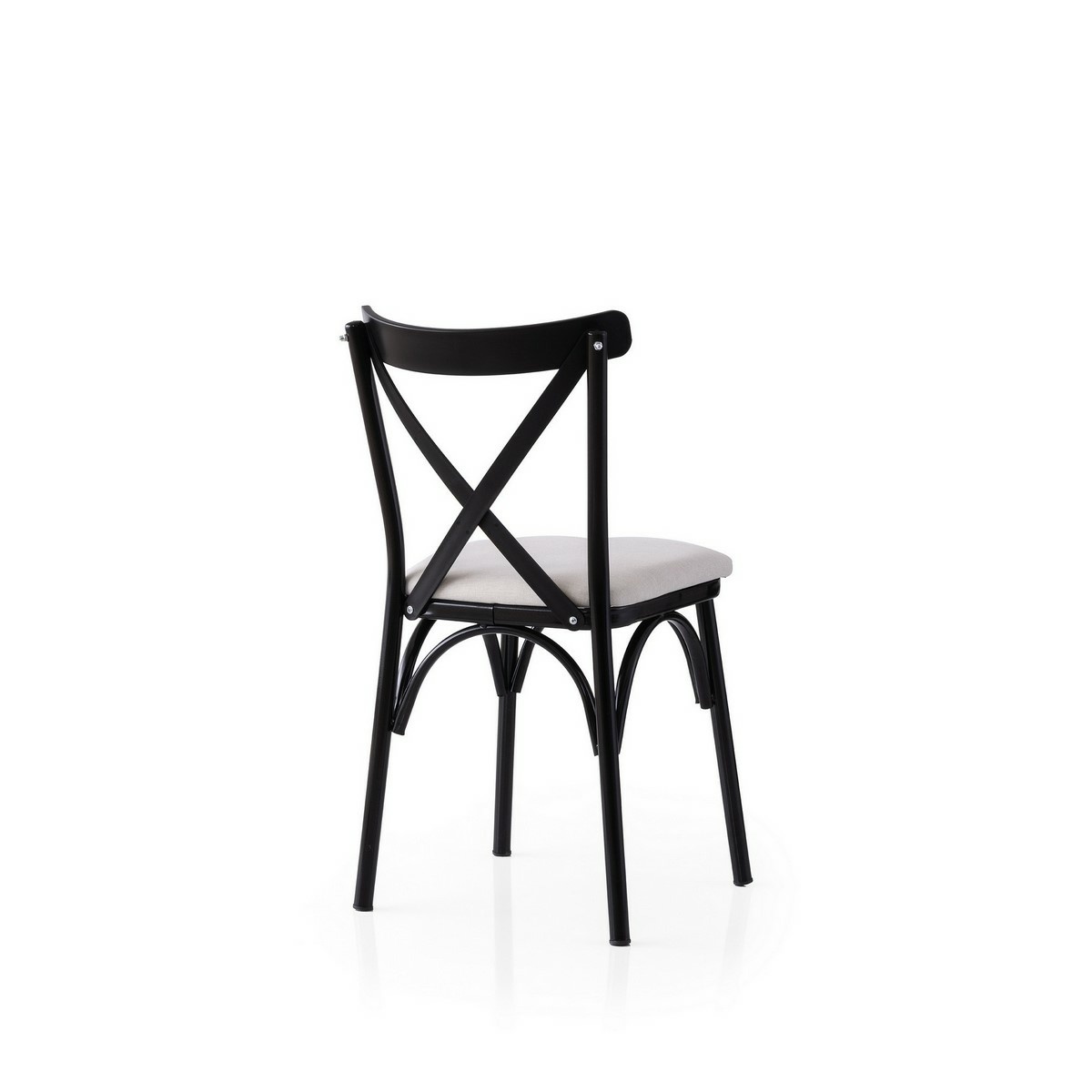 Súprava jedálenských stoličiek Ekol White and Black, 2 ks – Obrázok 2