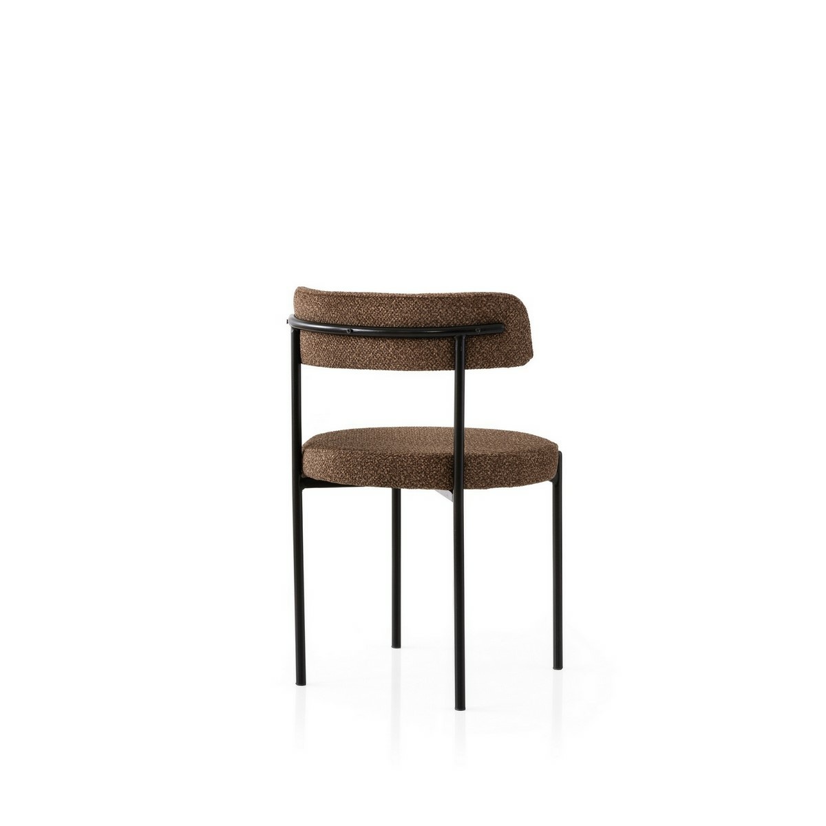 Súprava jedálenských stoličiek Gini Brown and Black, 2 ks – Obrázok 2