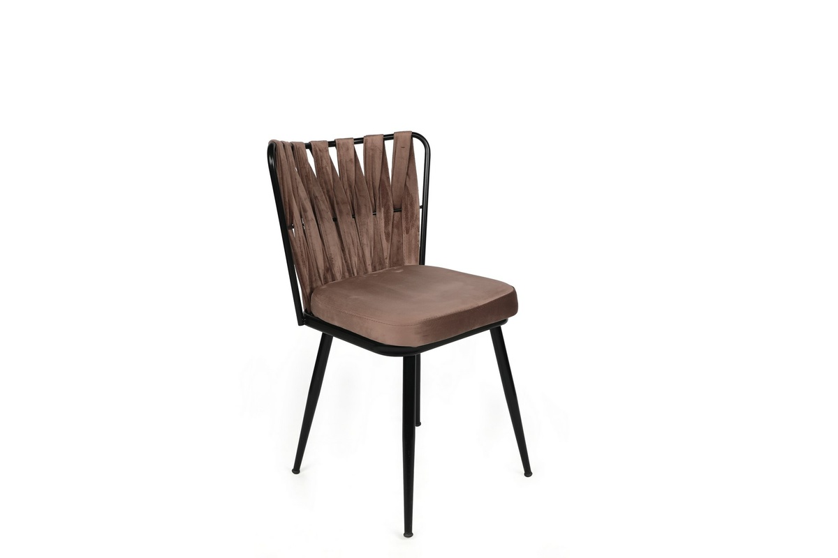 Súprava jedálenských stoličiek Kusakli Light Brown, 4 ks, 4 ks – Obrázok 3