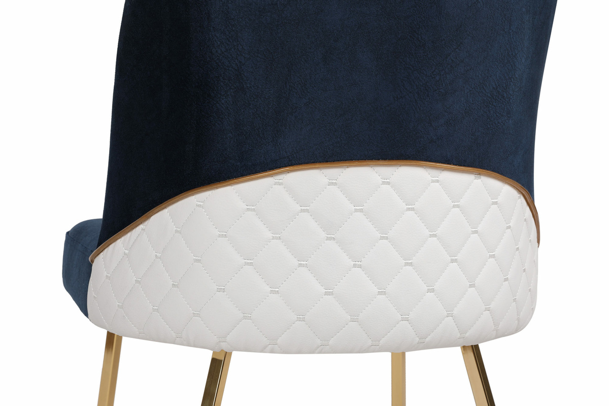 Súprava jedálenských stoličiek Madrid Dark Blue, 2 ks, 2 ks – Obrázok 4