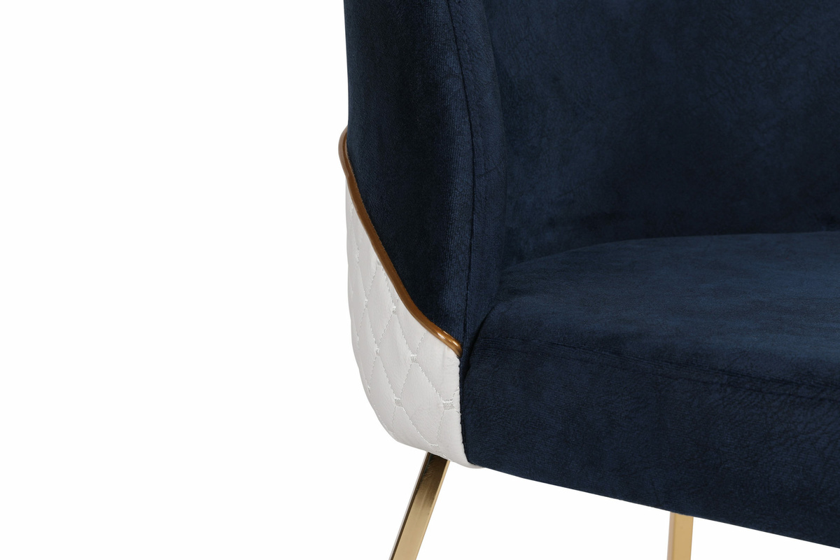 Súprava jedálenských stoličiek Madrid Dark Blue, 2 ks, 2 ks – Obrázok 5