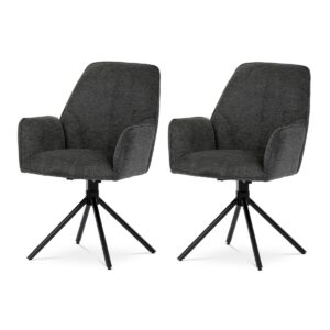 Súprava jedálenských stoličiek s vratným mechanizmom HC-522 GREY2, 2 ks